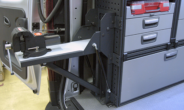 Plateau pour étau pliable, de conception robuste