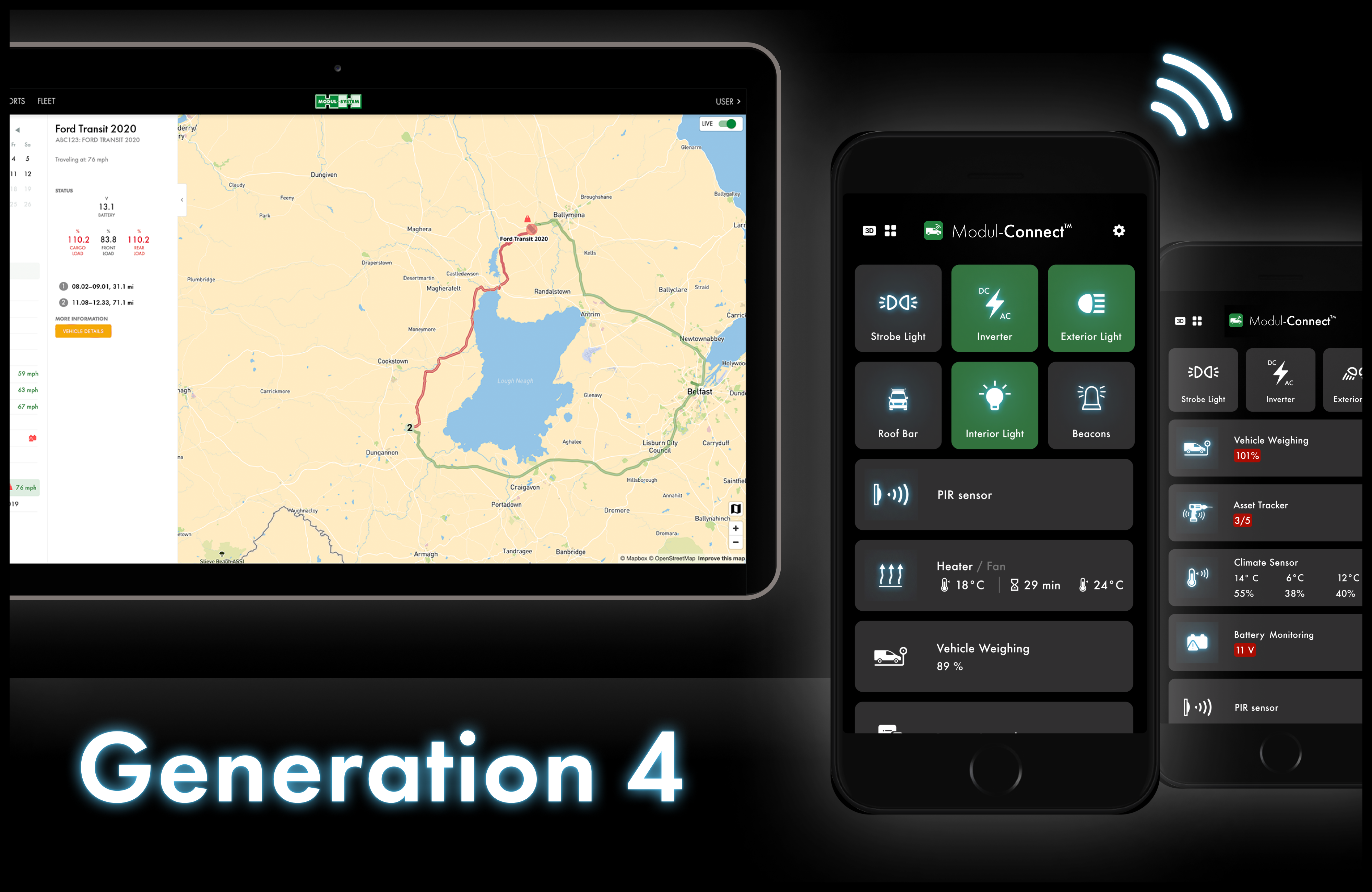 Préparez l'avenir de votre flotte de véhicules avec Modul-Connect Génération 4